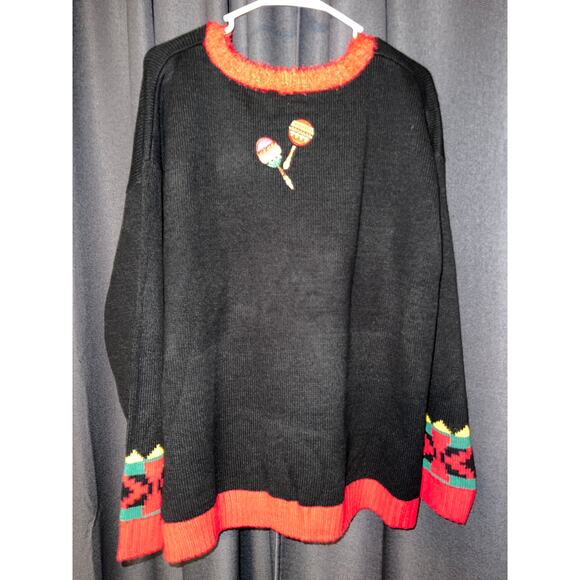 Ugly Christmas Sweater Xmas Size 1X - Picture 3 of 3